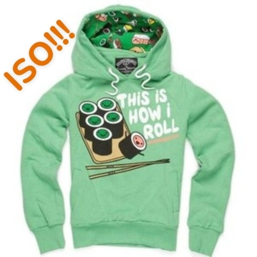 David And Goliath Sushi Hoodie